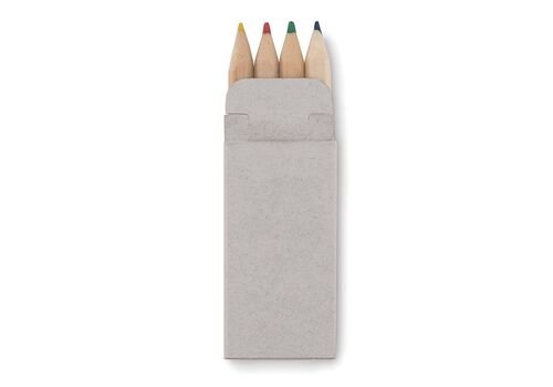4 mini spalvoti pieštukai