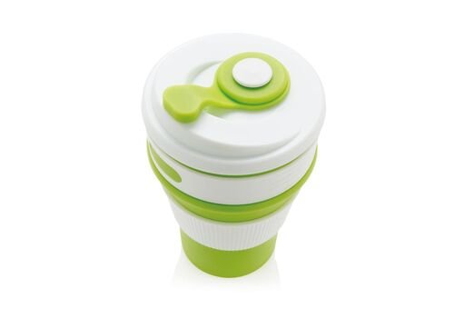 Sulankstomas silikoninis puodelis